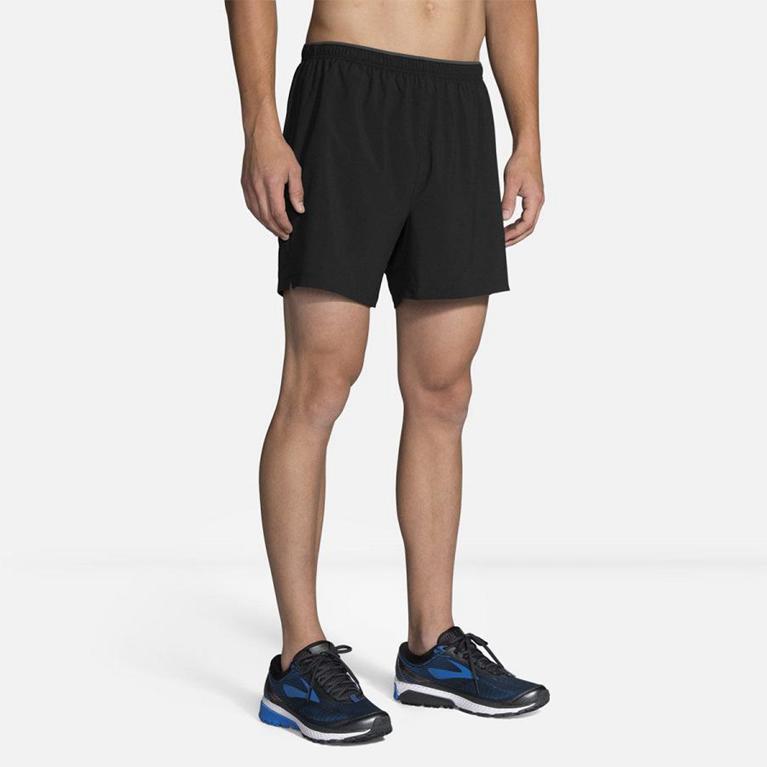 Brooks GO-TO 5 Running Shorts Mens Sale - Grey (JPN953867)